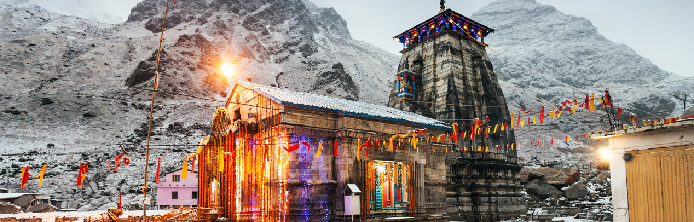 Kedarnath Badrinath Do Dham Yatra from Haridwar