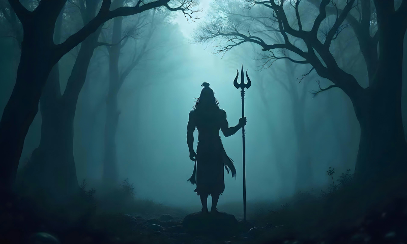 Lord Shiva The Supreme Serenity in the Storm of Existence