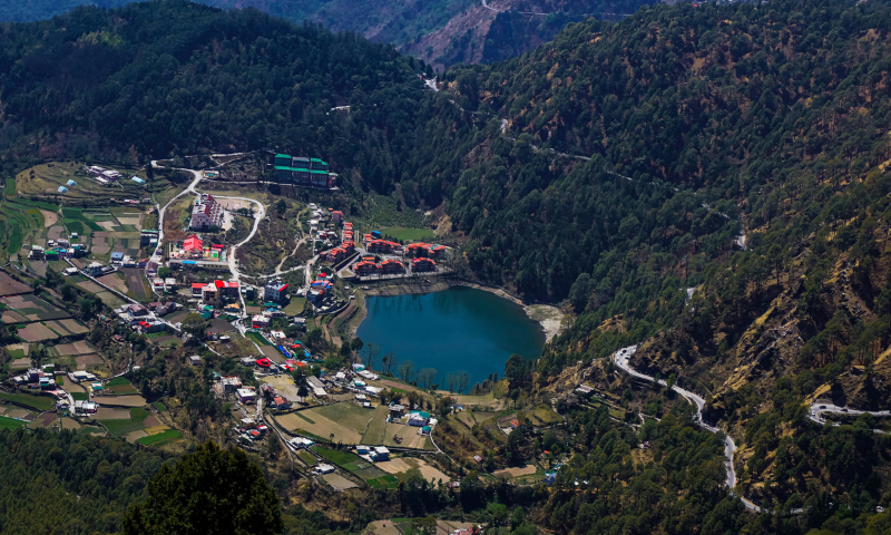 Bhimtal Lake The Largest Lake of Kumaon Region of Uttarakhand